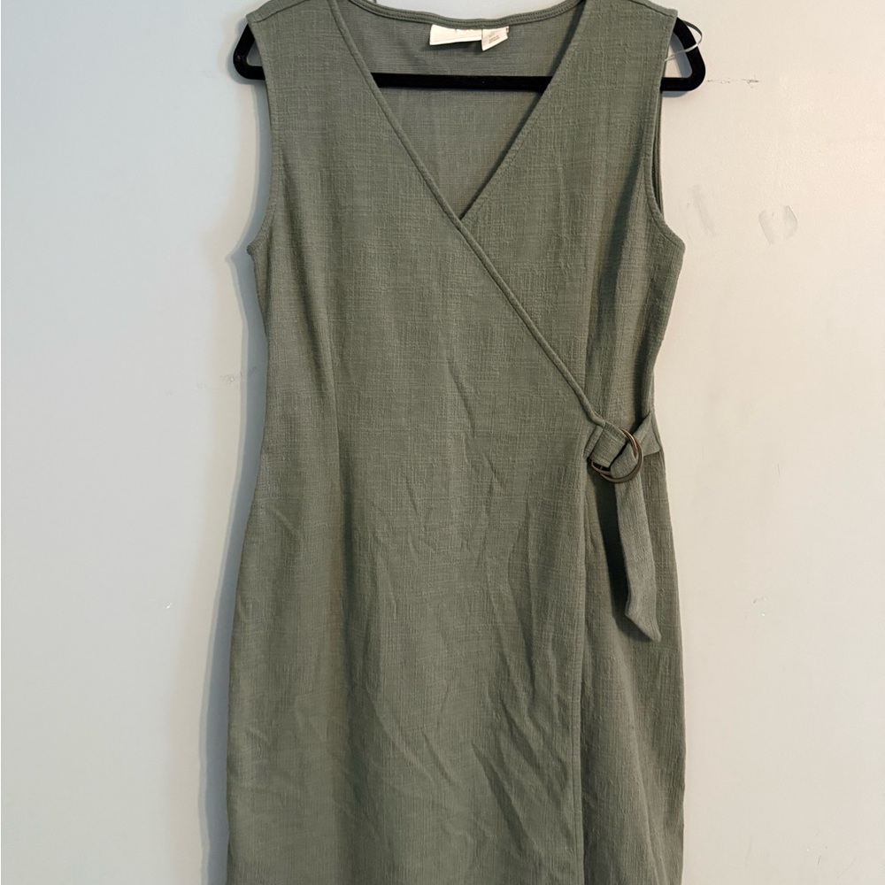Cynthia Rowley Sage Green Midi Dress
